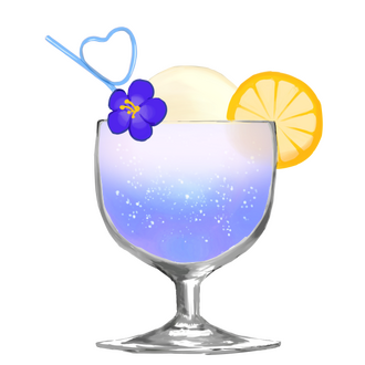 Ace's High A tart cocktail float for those seeking a sweeter drink, or just something with ice cream on it.